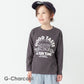 プリント長袖Tシャツ
