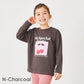プリント長袖Tシャツ