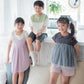 【OUTLET SALE】ふんわりチュールの丸衿トップス