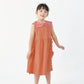 【OUTLET SALE】チェック衿付きワンピース