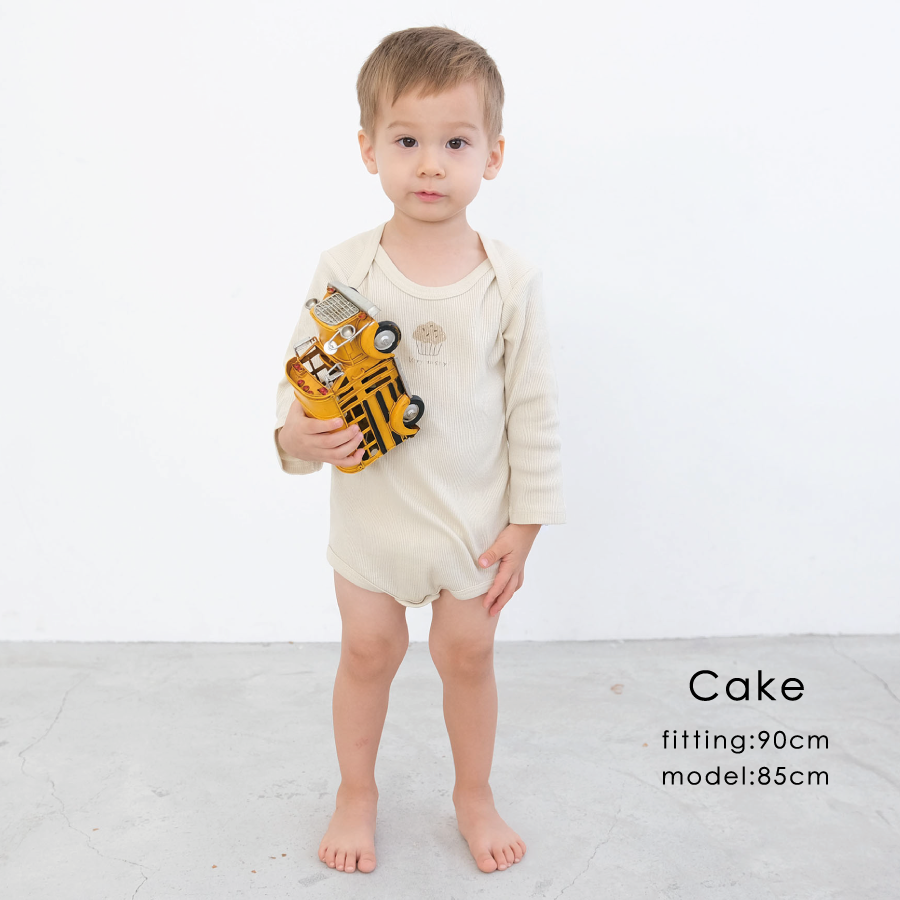 【OUTLET SALE】ベビーロンパース（ケーキ）