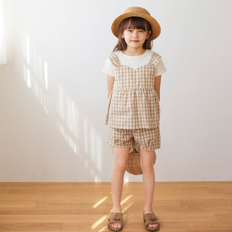 【OUTLET SALE】タック入りショートパンツ