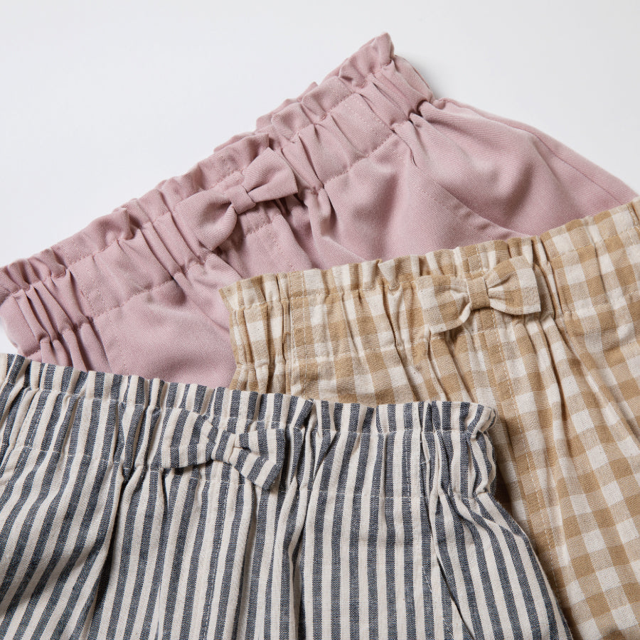【OUTLET SALE】タック入りショートパンツ