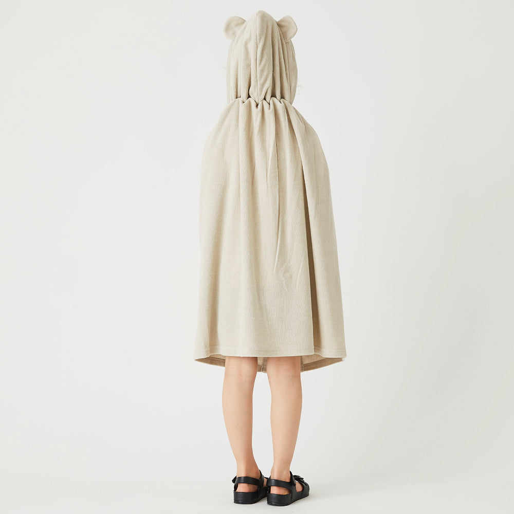 【OUTLET SALE】パイルクマポンチョ